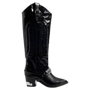 Aj721 Boots - Toga Pulla - Leather - Black